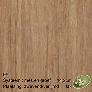 Bamboe Solid L Desert density gelakt