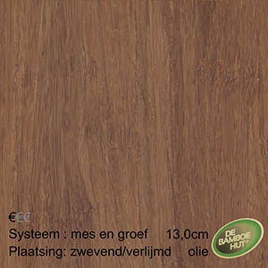 Bamboe Solid Medium caramel density geolied