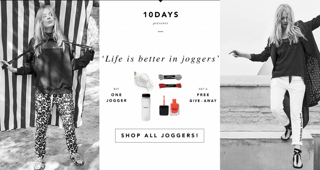 10Days Jogger Actie 