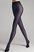 Wolford Navy Satin Opaque 50 Tights