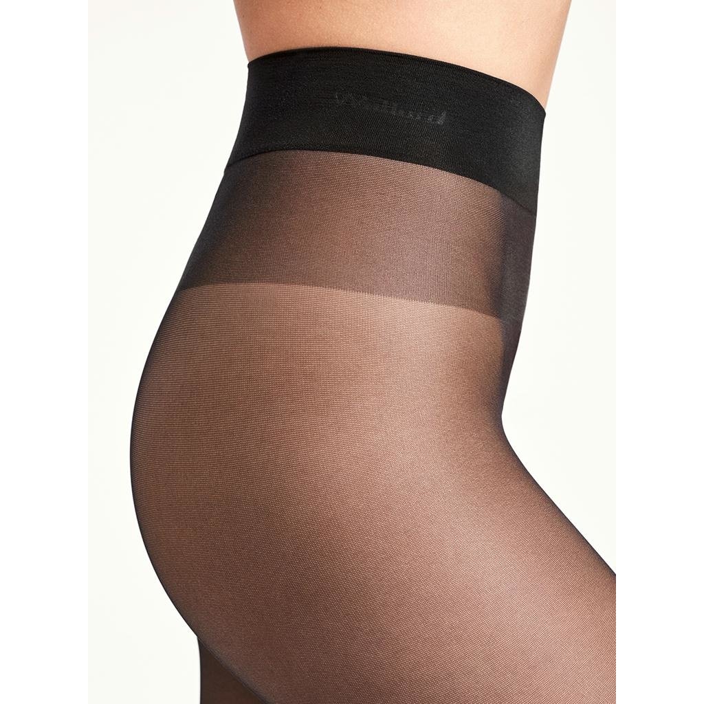Wolford Nearly Black Satin Touch 20 Tights 14776