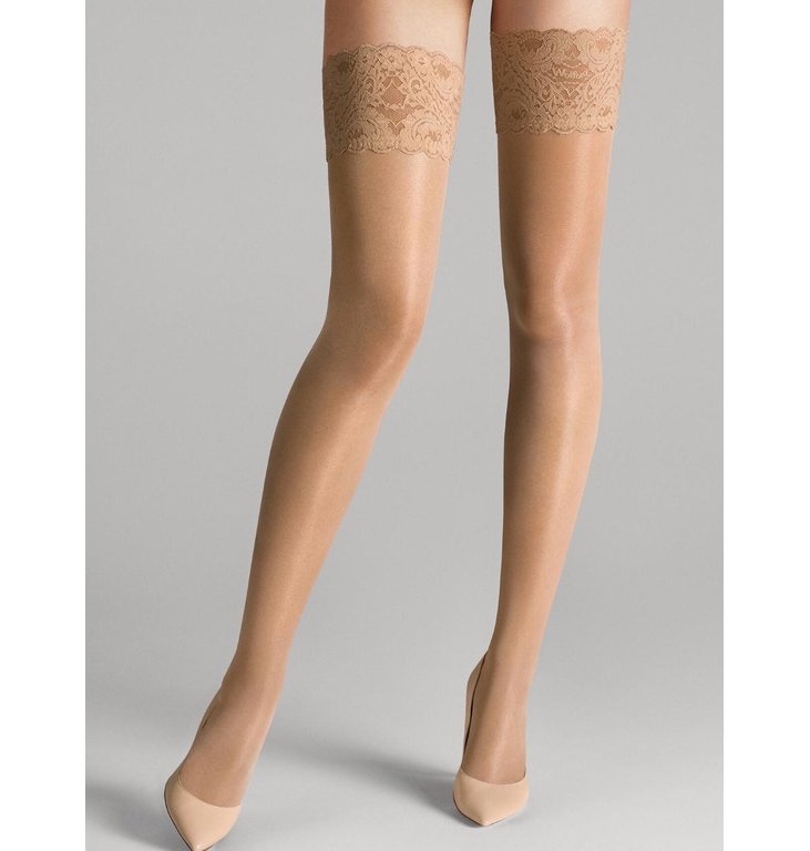Wolford Wolford Caramel SATIN TOUCH 20 STAY-UP 21223
