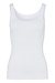 Hanro White Cotton Seamless tank top