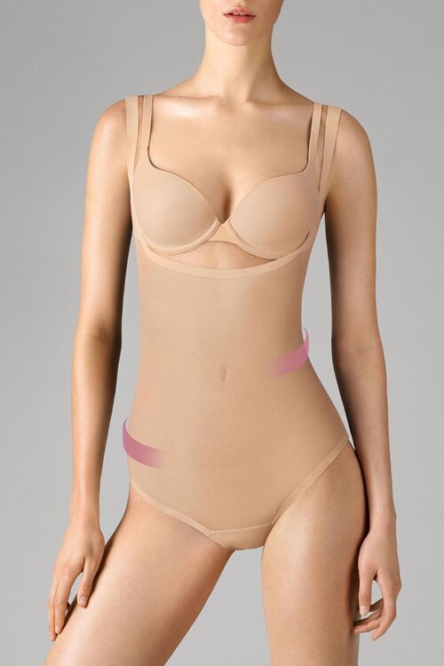 Wolford Nude Tulle Forming Body