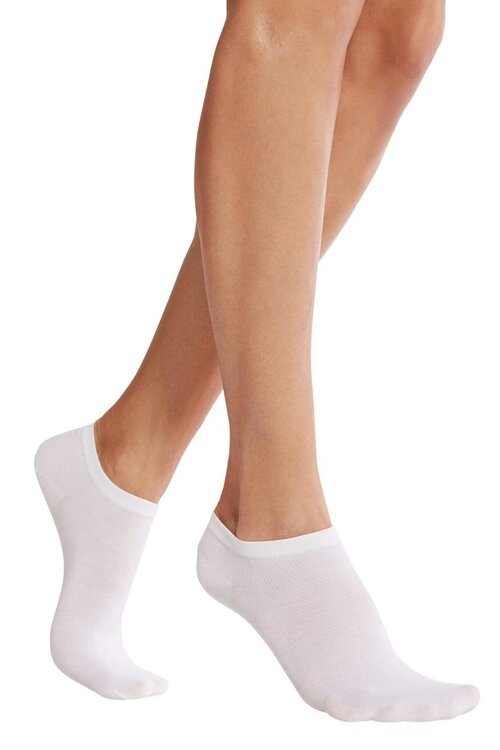 Wolford White Sneaker Cotton Socks