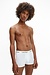 Calvin Klein Red/White/Blue Cott. Str. Low Rise Trunk 3pk