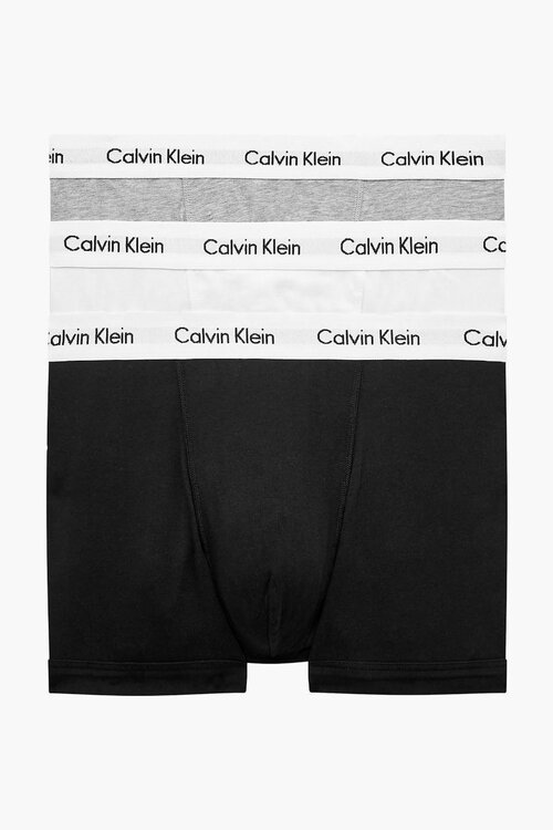 Calvin Klein Div. Kleur Cott.Str. Low Rise Trunk 3pk