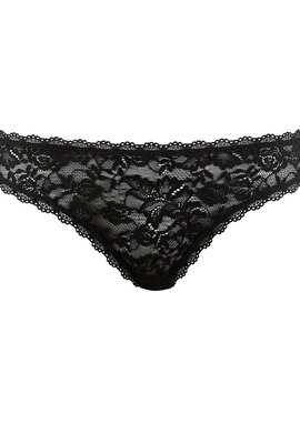 Aubade Black Rosessence String