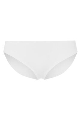 Hanro White Invisible Cotton Slip