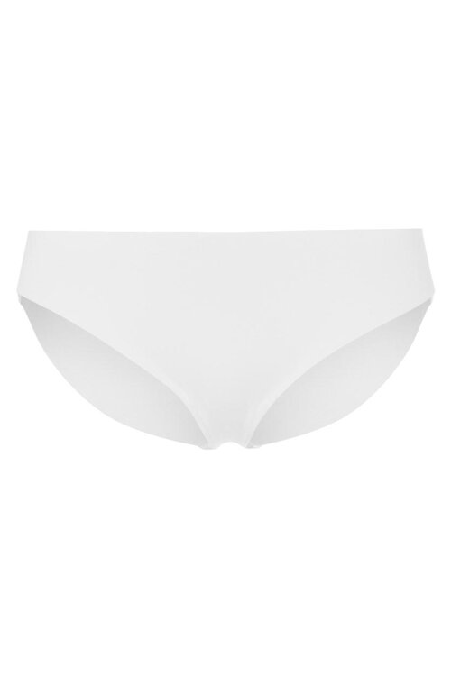 Hanro White Invisible Cotton Slip