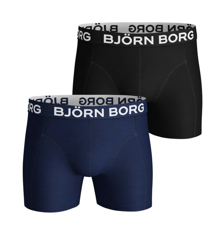 Bjorn Borg Bjorn Borg Multicolour Shorts Noos Solids 2pack 9999-1005