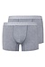 Hanro Light Grey Melee Cotton Essentials 2-pack