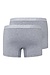 Hanro Light Grey Melee Cotton Essentials 2-pack