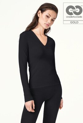 Wolford Black Aurora Pullover