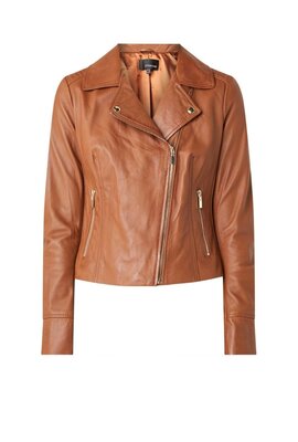 Studio AR by Arma Camel Gomera Leather Jacket