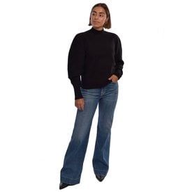 One & Other Black Molly Knit 3007