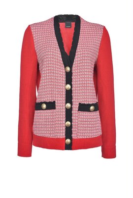 Pinko Red Cardigan