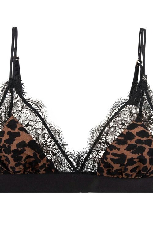 Love Stories Leopard Love Lace bralette