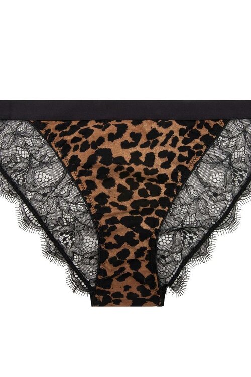 Love Stories Leopard Wild Rose Slip