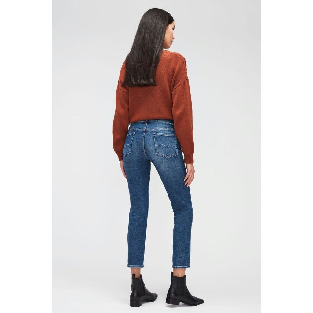 7 For All Mankind Indigo Roxanne Ankle JSVY1200