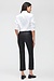 7 For All Mankind Black Straigt Cropped