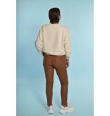 Suite 22 Camel Stretch Leather Pants Nomade