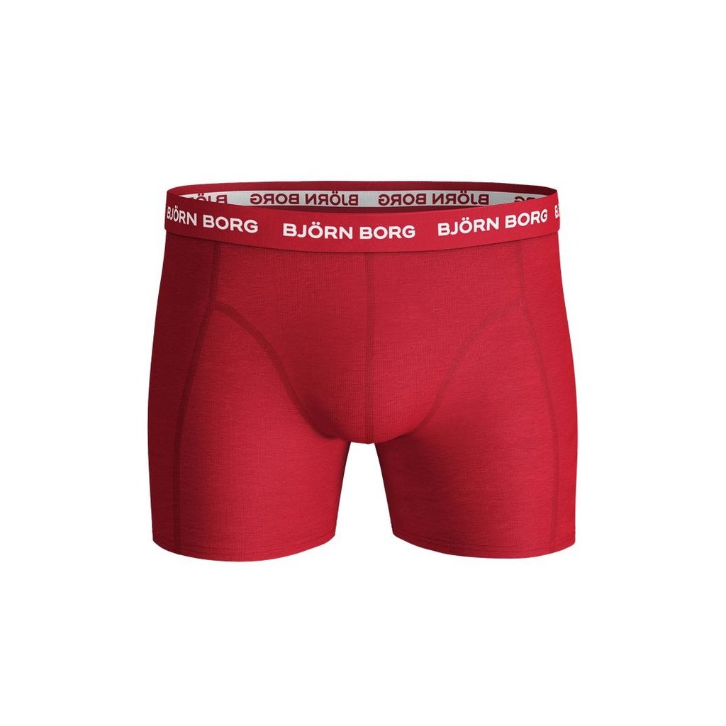Bjorn Borg White - Black - Blue - Red Essential Boxer 5 Pack 9999-1026