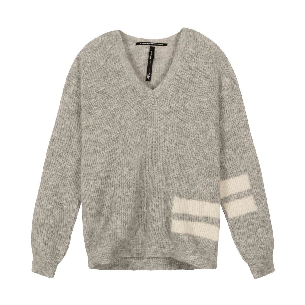10Days Grey Melee THE SWEATER 25-600-9900