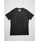Zoe Karssen Washed Black Holly ZK Logo Regulair Fit Tee ZK-W-20005-F11-00000