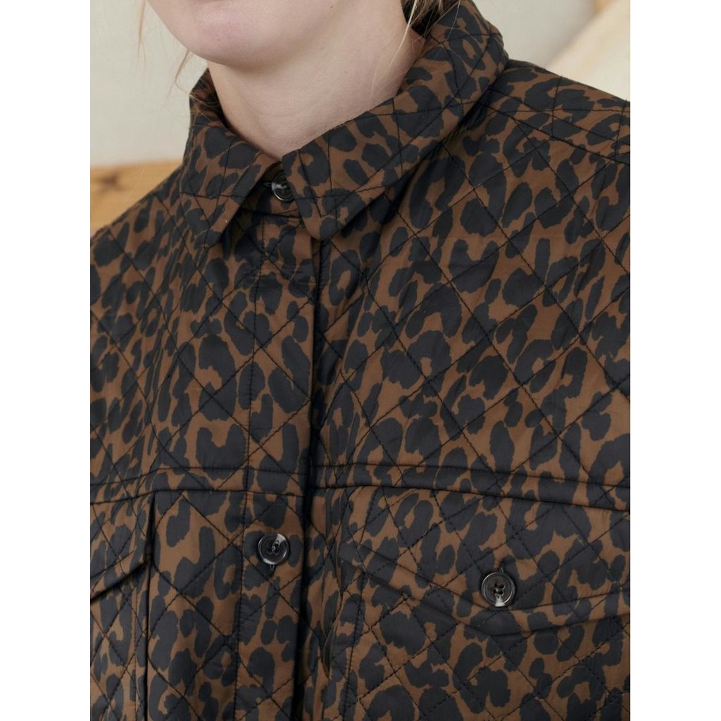 Munthe Leopard Jacket Noticed