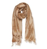 10Days Dark Camel scarf tie dye 20-908-2201