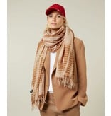 10Days Dark Camel scarf tie dye 20-908-2201