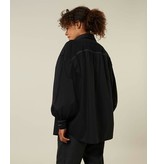 10Days Black oversized blouse 20-400-2201