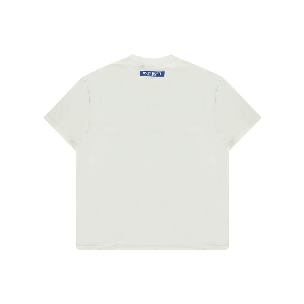 Dolly Sports Off White Team Dolly cotton tee 3.2.21.102.11