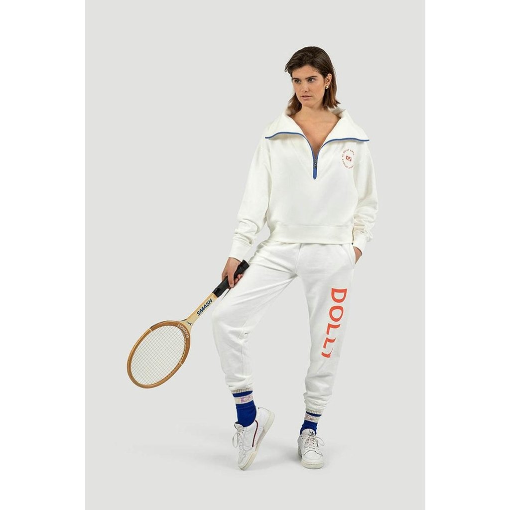 Dolly Sports Off White Team Dolly trackpants 3.2.21.150,11