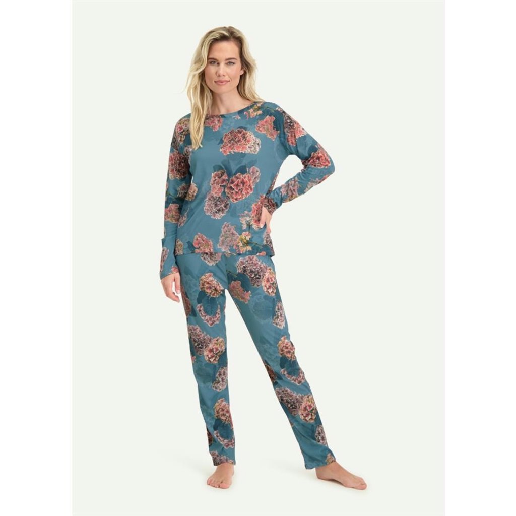 Cyell Blue Hortus Dream pyjama broek 150216