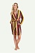 Cyell Pink/Multi Colour Soft Printed robes