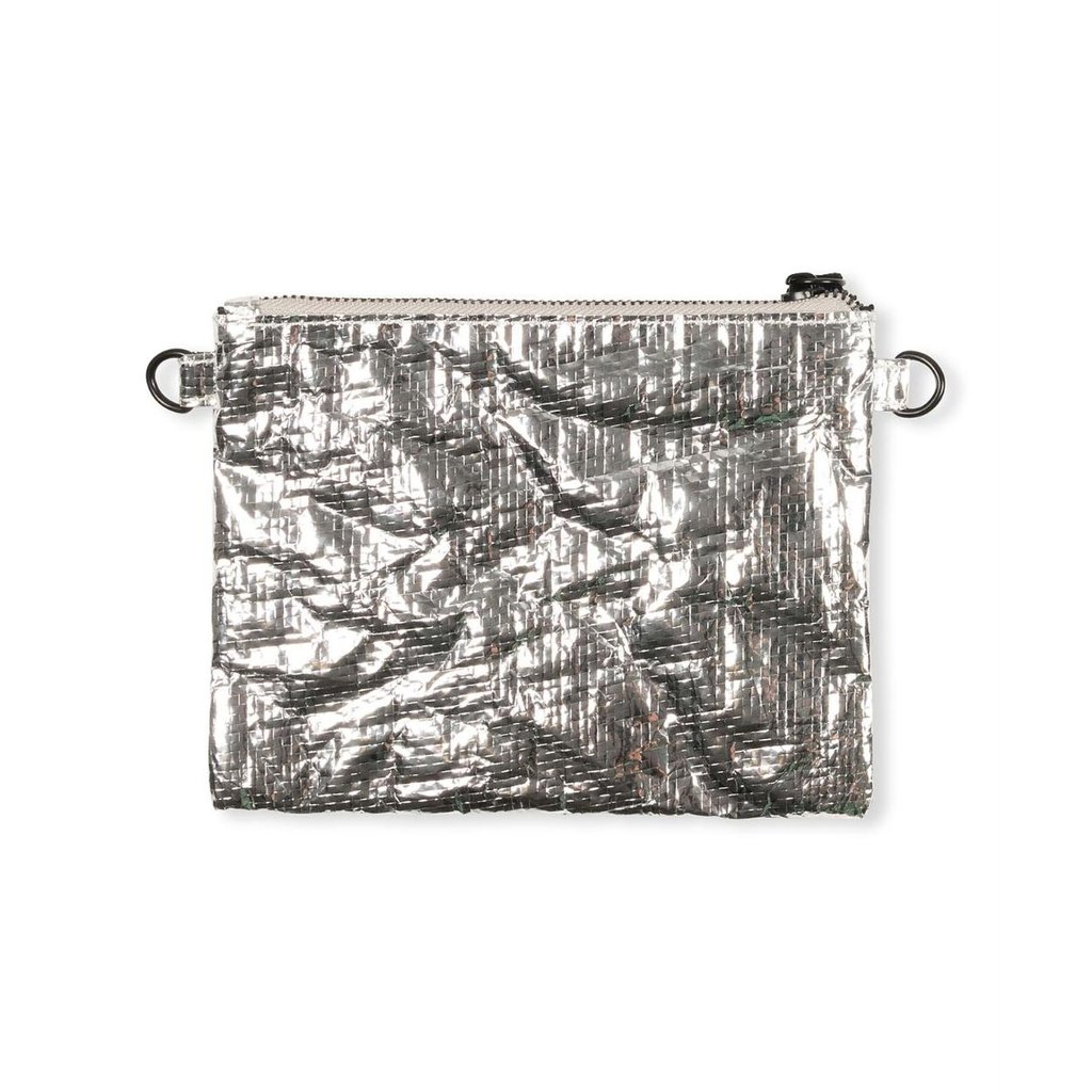 10Days Silver make-up bag woven 20-947-2201
