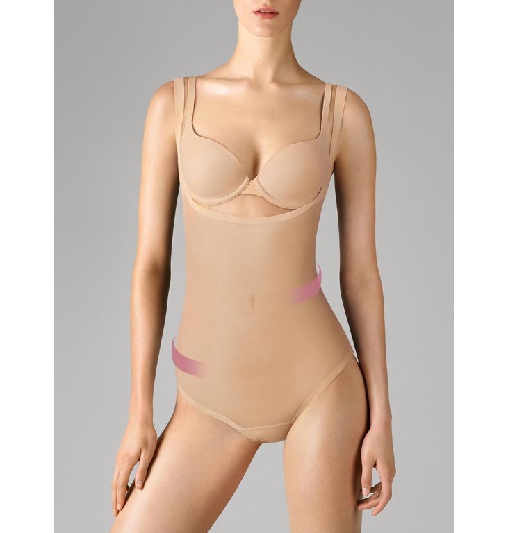 Wolford Nude Tulle Forming String Body