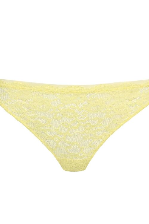 Marie Jo Yellow Color Studio Lace Rio Slip