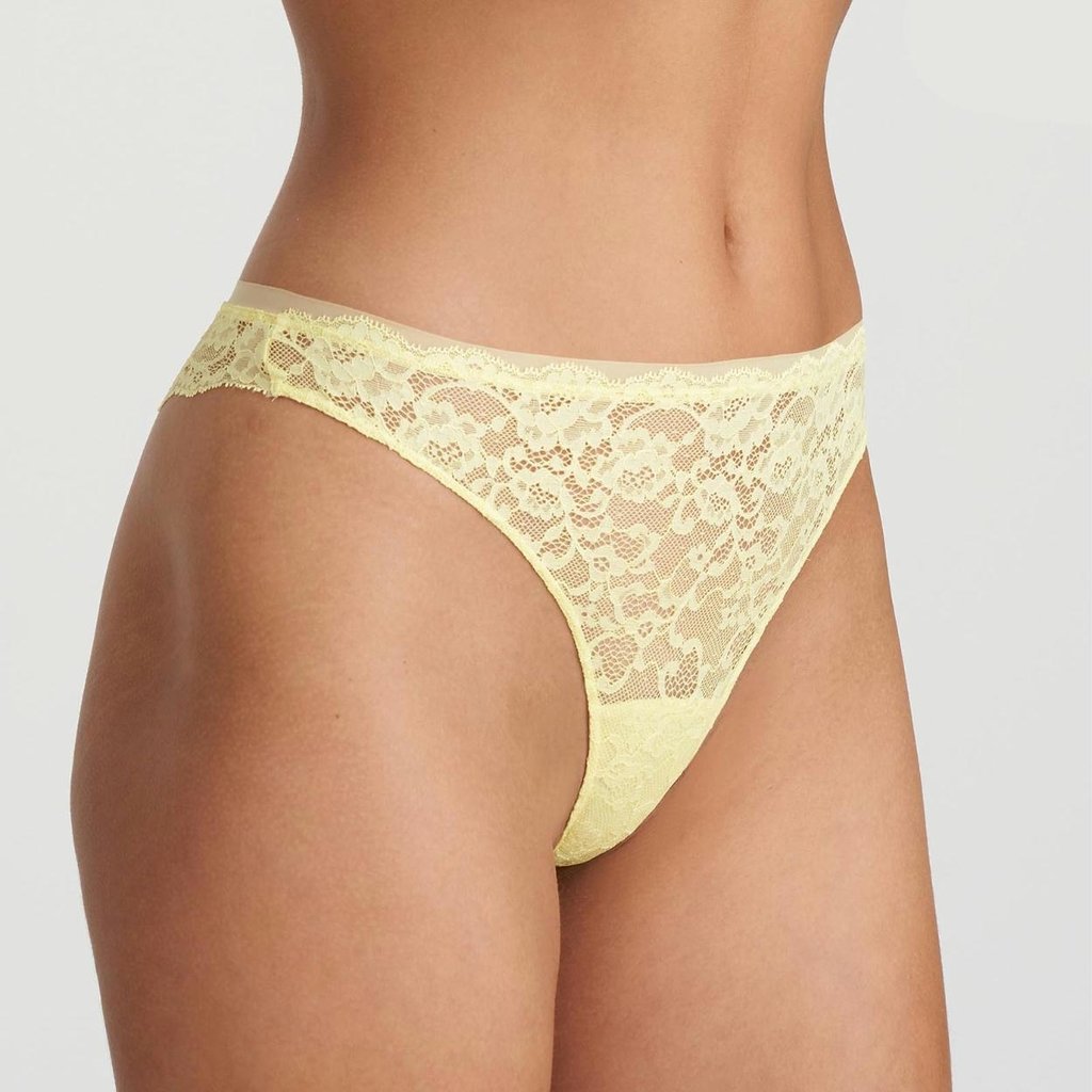 Marie Jo Yellow Color Studio Lace String 0621630