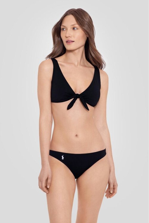 Polo Ralph Lauren Black Signature Bikini Set