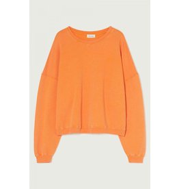 American Vintage American Vintage Jus D Orange Vintage Sweater Hapy03a