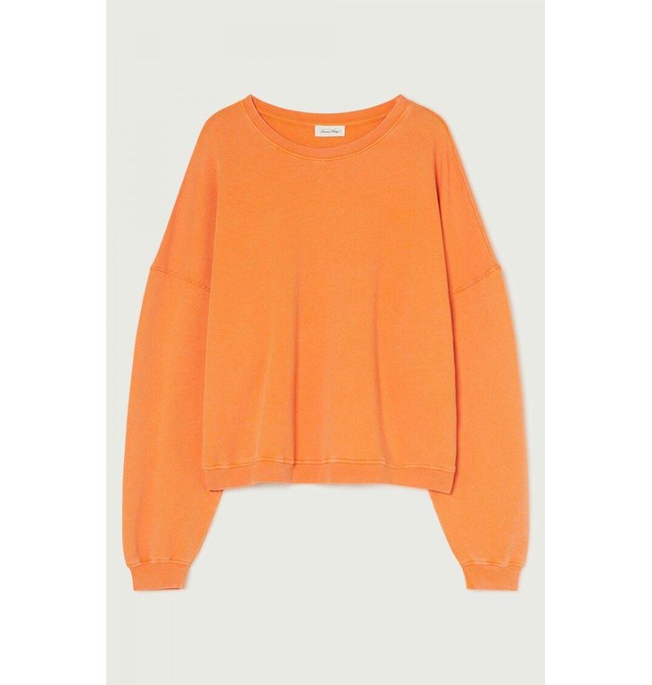 American Vintage American Vintage Jus D Orange Vintage Sweater Hapy03a