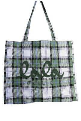 Lala Berlin Check vineyard green Bag