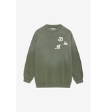 Anine Bing Green Cody Sweatshirt vintage bing #A-08-5220-340