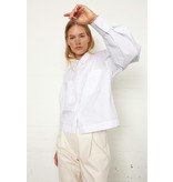 Second Female White Lark Cropped Shirt 55730