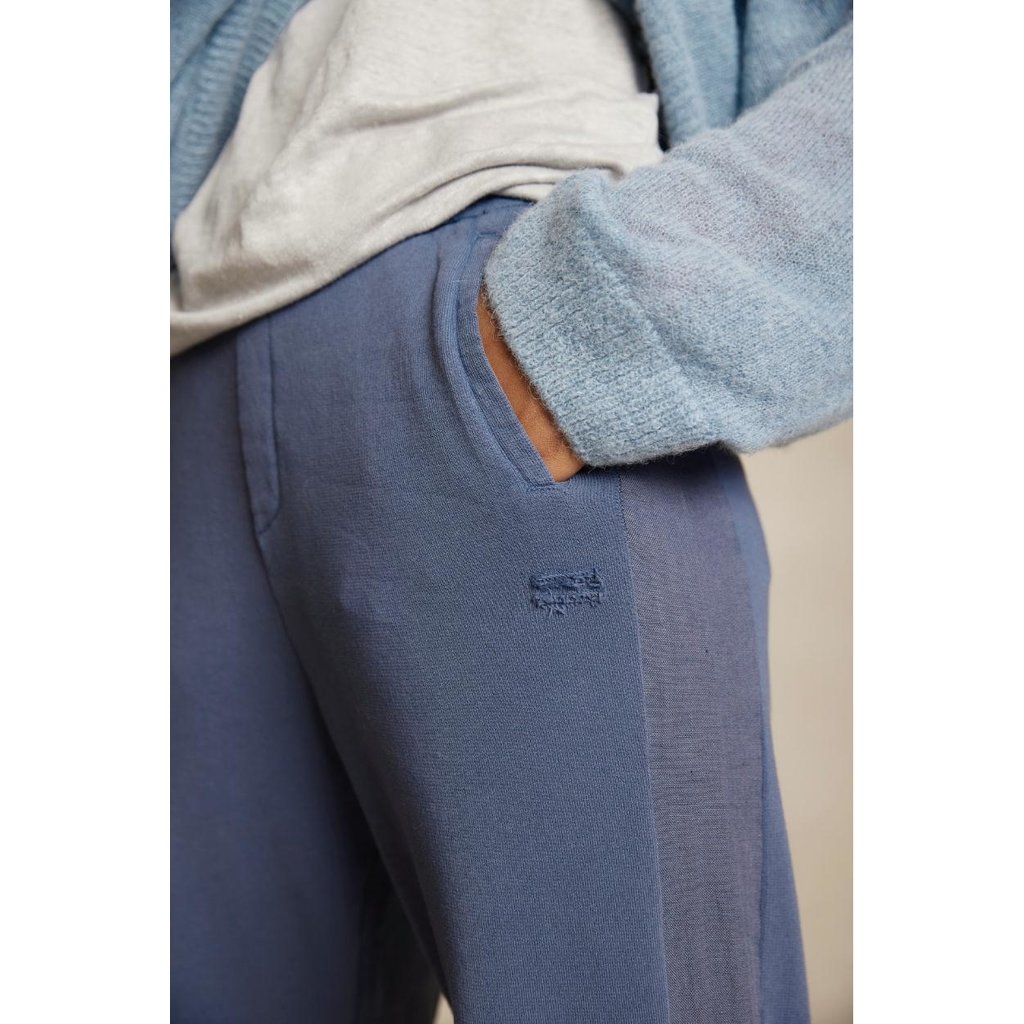 10Days Bleu pants fleece 20-015-2202