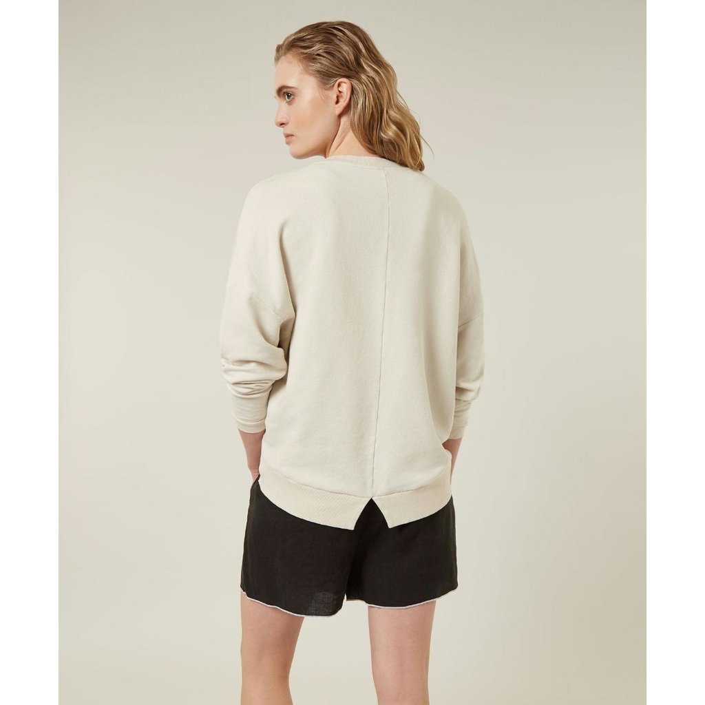 10Days Light Safari v-neck sweater fleece 20-805-2202