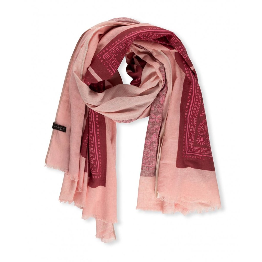 10Days Sepia scarf paisley 20-900-2203
